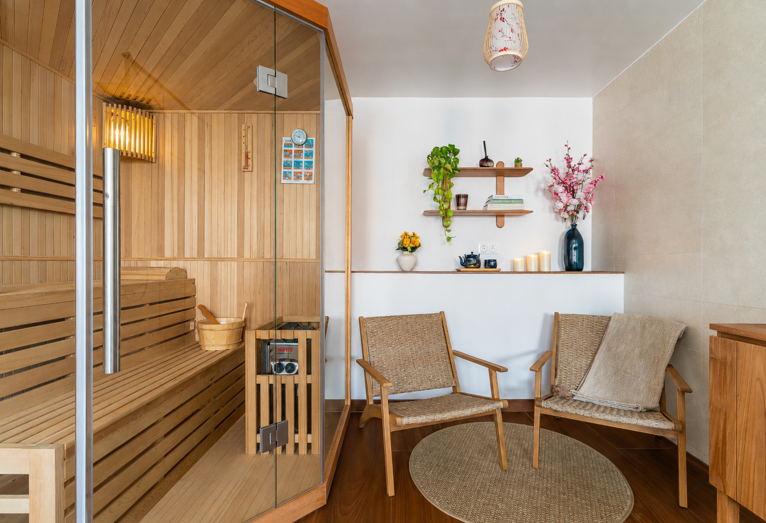 Sauna finlandais