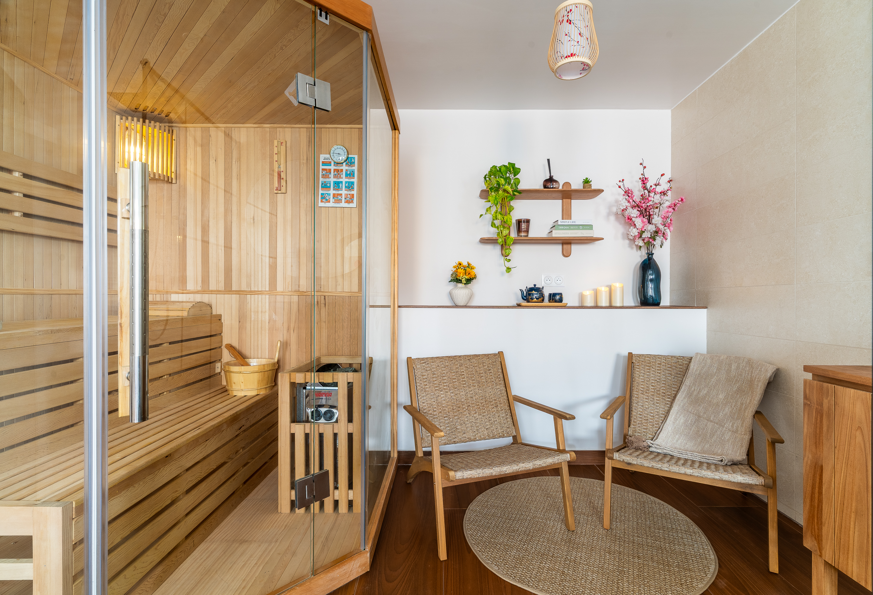 Sauna vue